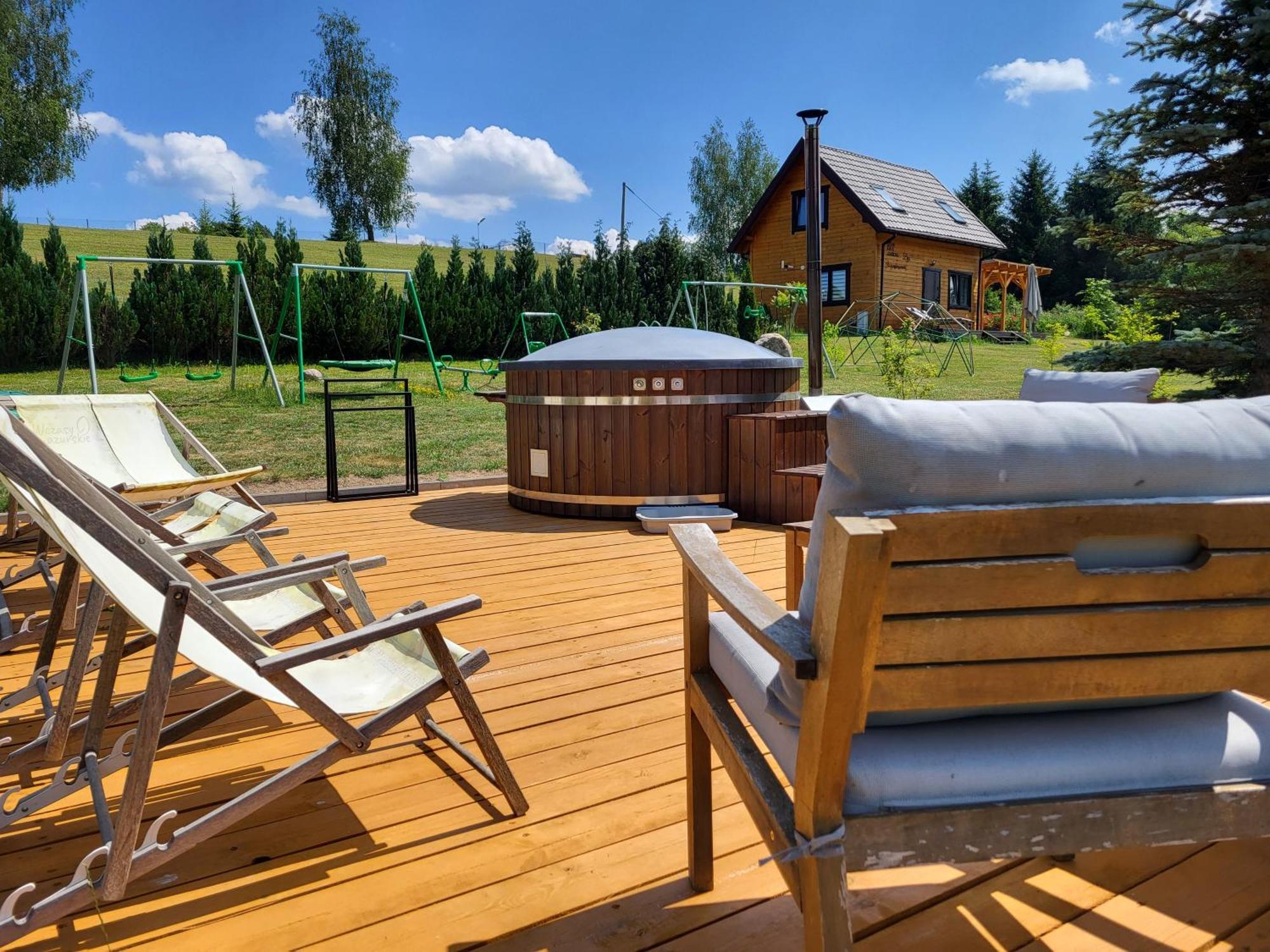 Wczasy Mazurskie - Domek Caloroczny Bez Mazury Moldzie Экстерьер фото